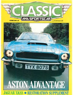 1986 CLASSIC AND SPORTSCAR MAGAZINE (10) OKTOBER ENGELS