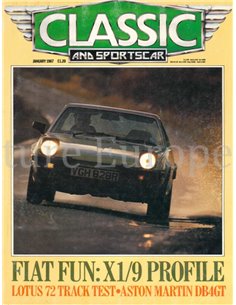 1987 CLASSIC AND SPORTSCAR MAGAZINE (01) JANUARI ENGELS