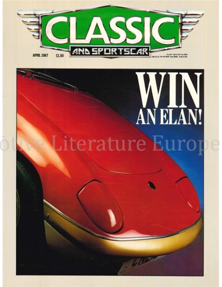 1987 CLASSIC AND SPORTSCAR MAGAZINE (04) APRIL ENGLISCH