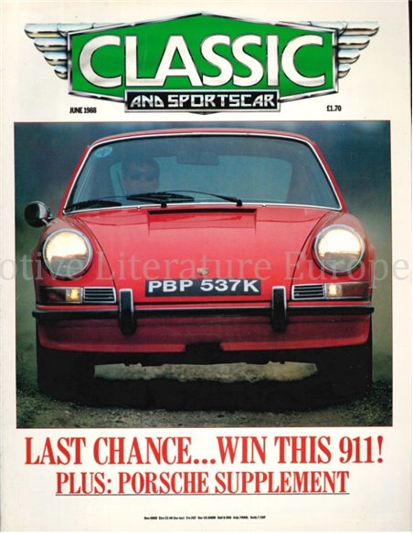 1988 CLASSIC AND SPORTSCAR MAGAZINE (06) JUNI ENGLISCH