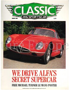 1988 CLASSIC AND SPORTSCAR MAGAZINE (08) AUGUST ENGLISH