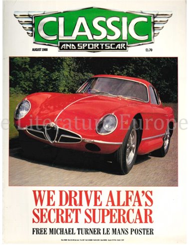 1988 CLASSIC AND SPORTSCAR MAGAZINE (08) AUGUSTUS ENGELS