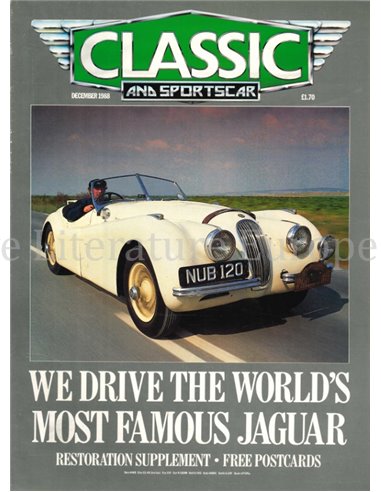 1988 CLASSIC AND SPORTSCAR MAGAZINE (12) DECEMBER ENGELS