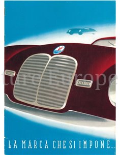 1949 MASERATI PROGRAMMA BROCHURE ITALIAANS