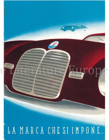 1949 MASERATI PROGRAMMA PROSPEKT ITALIENISCH