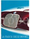 1949 MASERATI PROGRAMMA PROSPEKT ITALIENISCH