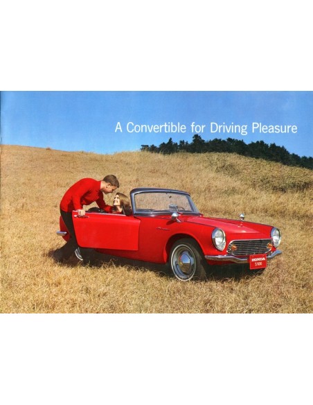 1966 HONDA S600 PROSPEKT ENGLISCH