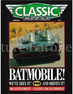 1989 CLASSIC AND SPORTSCAR MAGAZINE (10) OKTOBER ENGELS