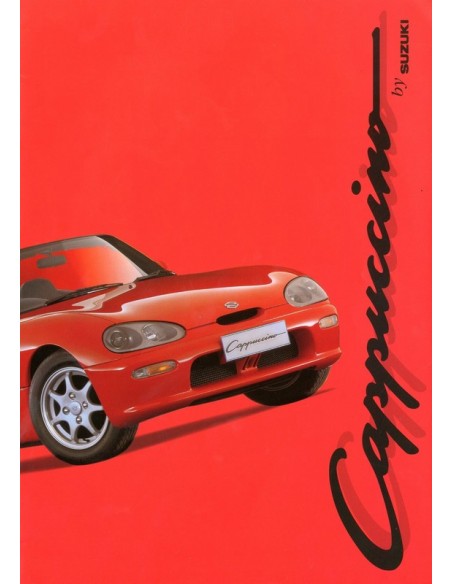 1994 SUZUKI CAPPUCCINO BROCHURE NEDERLANDS