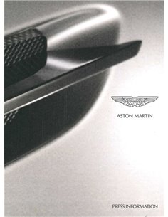 2008 ASTON MARTIN RANGE MEDIA PROSPEKT ENGLISCH