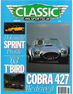 1990 CLASSIC AND SPORTSCAR MAGAZINE (01) JANUARI ENGELS