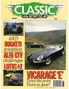1990 CLASSIC AND SPORTSCAR MAGAZINE (06) JUNI ENGLISCH