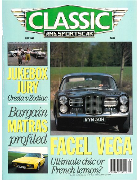 1990 CLASSIC AND SPORTSCAR MAGAZINE (07) JULY ENGLISH