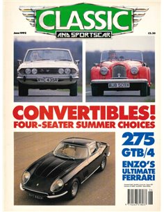 1992 CLASSIC AND SPORTSCAR MAGAZINE (06) JUNI ENGLISCH