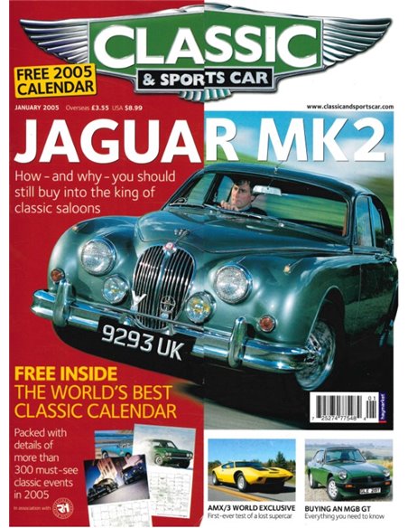2005 CLASSIC AND SPORTSCAR MAGAZINE (01) JANUARY ENGLISH