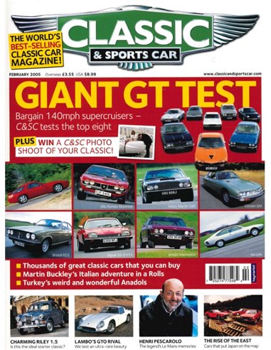 2005 CLASSIC AND SPORTSCAR MAGAZIN (02) FEBRUAR ENGLISCH