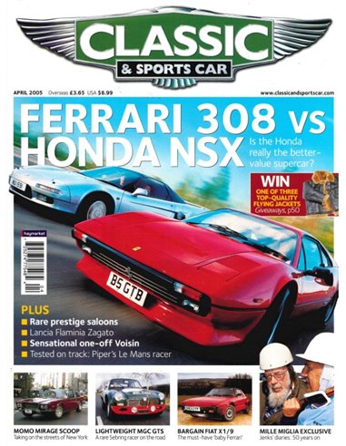 2005 CLASSIC AND SPORTSCAR MAGAZIN (04) APRIL ENGLISCH