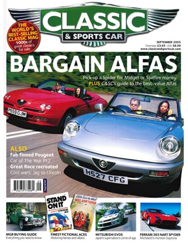 2005 CLASSIC AND SPORTSCAR MAGAZIN (09) SEPTEMBER ENGLISCH