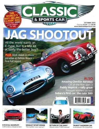 2005 CLASSIC AND SPORTSCAR MAGAZINE (10) OKTOBER ENGELS