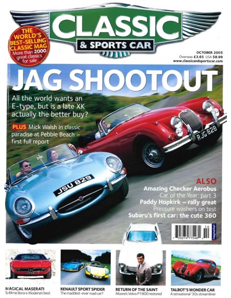 2005 CLASSIC AND SPORTSCAR MAGAZIN (10) OKTOBER ENGLISCH