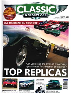 2006 CLASSIC AND SPORTSCAR MAGAZIN (02) FEBRUAR ENGLISCH