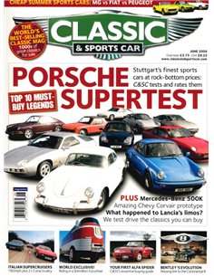 2006 CLASSIC AND SPORTSCAR MAGAZIN (06) JUNI ENGLISCH