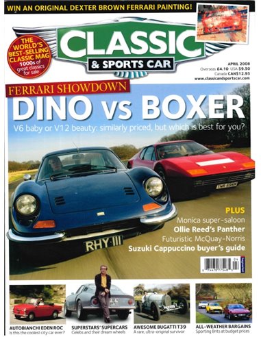 2008 CLASSIC AND SPORTSCAR MAGAZINE (04) APRIL ENGLISH