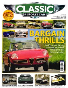 2008 CLASSIC AND SPORTSCAR MAGAZIN (07) JULI ENGLISCH