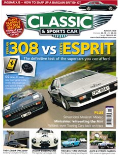 2008 CLASSIC AND SPORTSCAR MAGAZINE (08) AUGUST ENGLISH