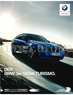 2017 BMW 3 SERIES GRAN TURISMO BROCHURE GERMAN