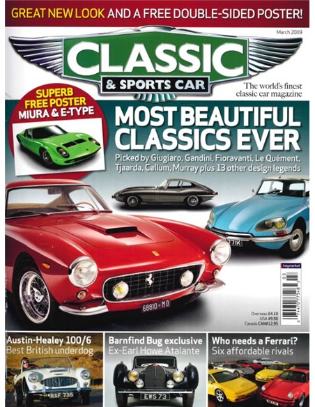 2009 CLASSIC AND SPORTSCAR MAGAZINE (03) MAART ENGELS