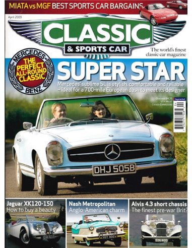 2009 CLASSIC AND SPORTSCAR MAGAZIN (04) APRIL ENGLISCH
