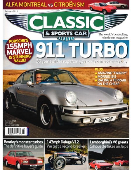 2010 CLASSIC AND SPORTSCAR MAGAZIN (02) FEBRUAR ENGLISCH