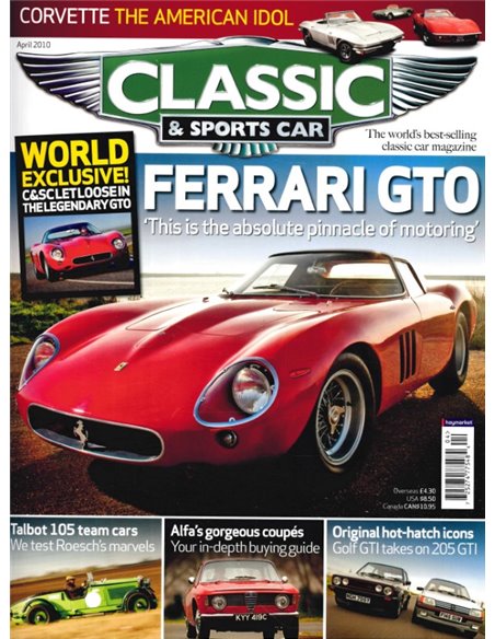 2010 CLASSIC AND SPORTSCAR MAGAZIN (04) APRIL ENGLISCH
