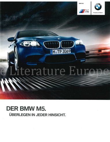 2014 BMW M5 BROCHURE GERMAN