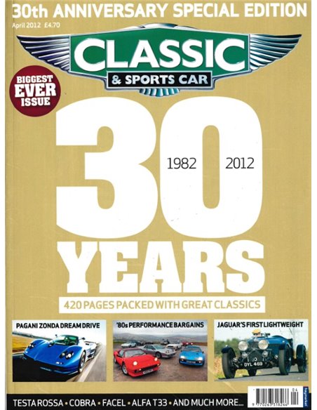 2012 CLASSIC AND SPORTSCAR MAGAZIN (04) APRIL ENGLISCH