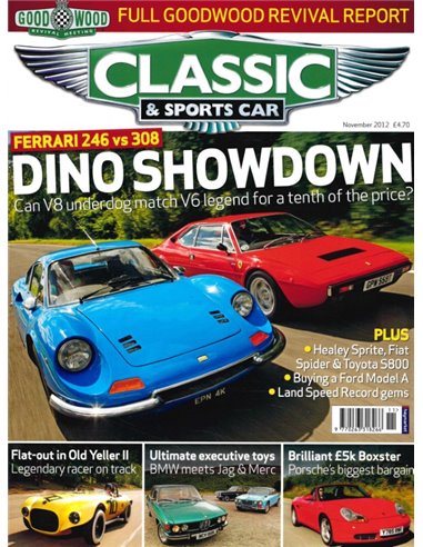 2012 CLASSIC AND SPORTSCAR MAGAZIN (11) NOVEMBER ENGLISCH