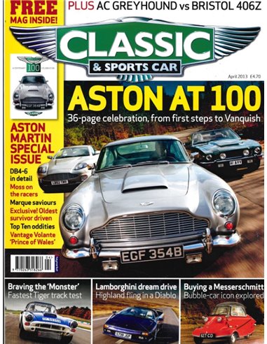 2013 CLASSIC AND SPORTSCAR MAGAZIN (04) APRIL ENGLISCH