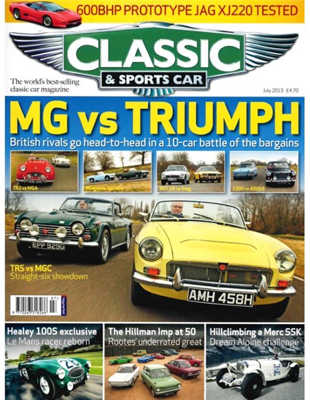 2013 CLASSIC AND SPORTSCAR MAGAZINE (07) JULY ENGLISH