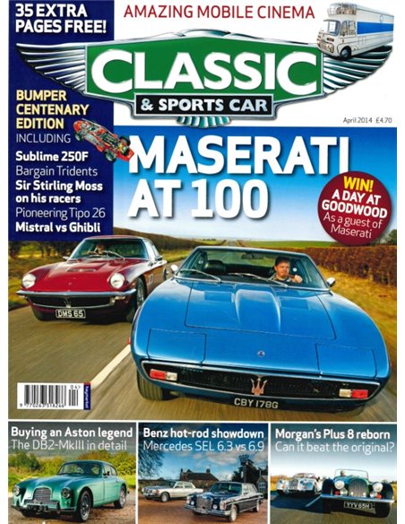 2014 CLASSIC AND SPORTSCAR MAGAZIN (04) APRIL ENGLISCH