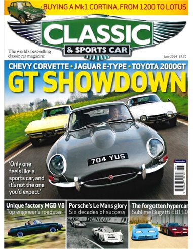 2014 CLASSIC AND SPORTSCAR MAGAZIN (06) JUNI ENGLISCH