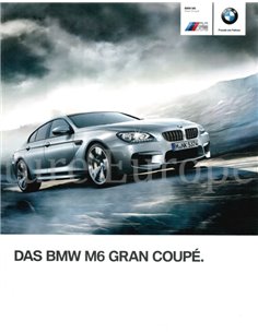 2014 BMW M6 GRAN COUPÉ PROSPEKT DEUTSCH