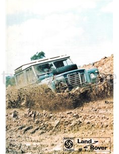 1974 LAND ROVER SERIES III PROSPEKT ENGLISCH