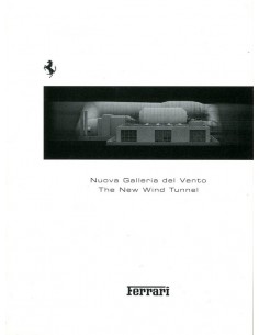 1997 FERRARI THE WIND TUNNEL BROCHURE 1278/97