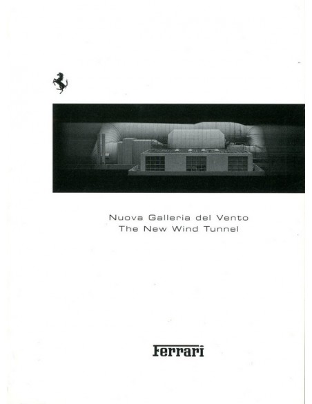 1997 FERRARI THE WIND TUNNEL BROCHURE 1278/97