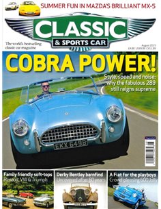 2015 CLASSIC AND SPORTSCAR MAGAZIN (08) AUGUST ENGLISCH