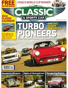 2016 CLASSIC AND SPORTSCAR MAGAZIN (01) JANUAR ENGLISCH