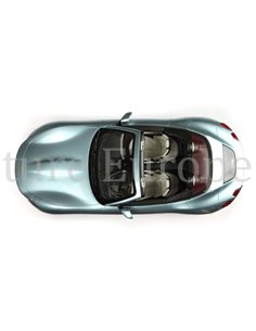 2023 FERRARI ROMA SPIDER METALLIC CELESTE TREVI BBR MODEL 21/180