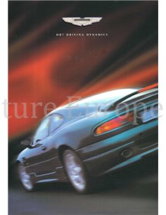 1996 ASTON MARTIN DB7 DRIVING DYNAMICS PROSPEKT ENGLISCH