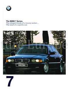 1998 BMW 7ER PROSPEKT ENGLISCH (USA)